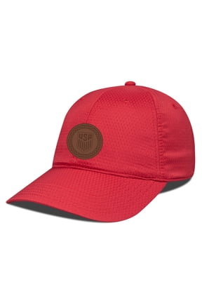 Men's Levelwear Red USMNT Matrix Periscope Adjustable Hat