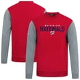 thumbnail image 1 of Men's Levelwear Red Washington Nationals Throwback Ultimate Carve Sweatshirt, 1 of 3
