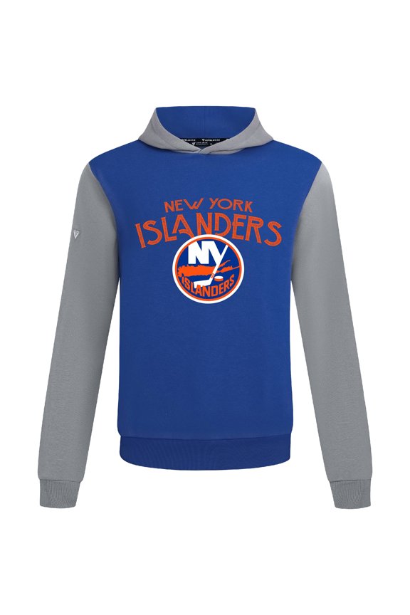 Men's Levelwear Royal/Gray New York Islanders Ultimate Mission Pullover Hoodie