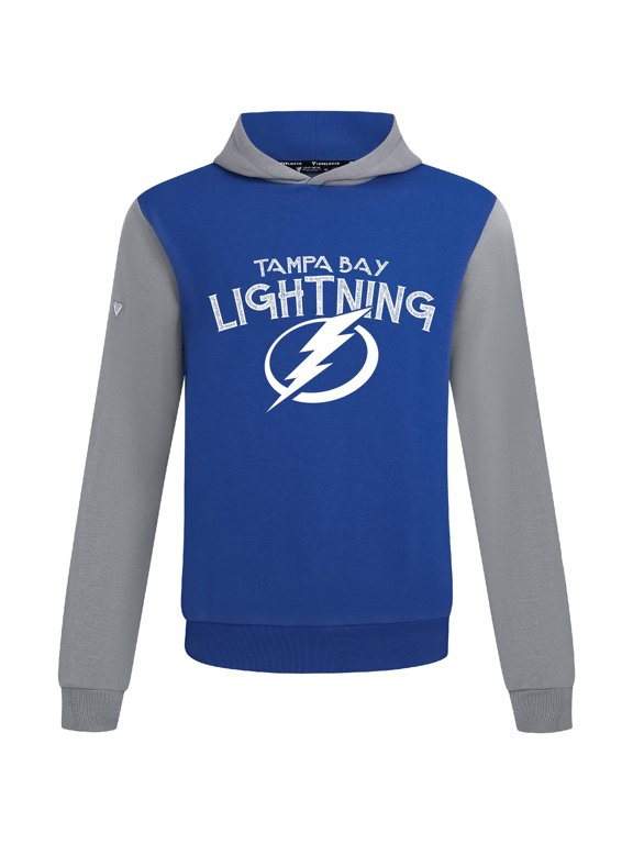 Men's Levelwear Royal/Gray Tampa Bay Lightning Ultimate Mission Pullover Hoodie
