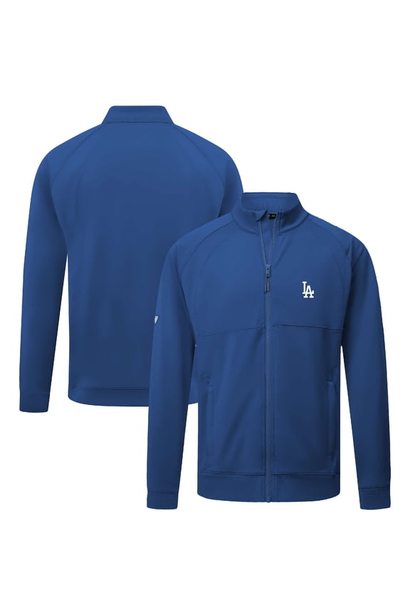 Men's Levelwear Royal Los Angeles Dodgers Form Insignia Full-Zip Jacket