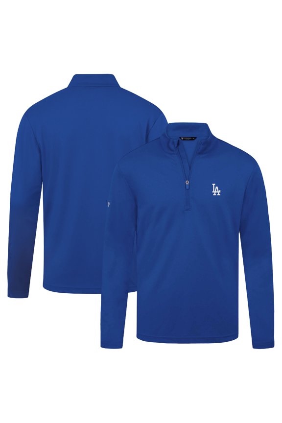 Men's Levelwear Royal Los Angeles Dodgers Heron Insignia 2.0 Quarter-Zip Jacket