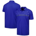 thumbnail image 1 of Men's Levelwear Royal Los Angeles Dodgers Sector Batter Up Raglan Polo, 1 of 3