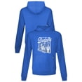 thumbnail image 1 of Men's Levelwear Royal Los Angeles Dodgers Sunrise Relay Hoodie, 1 of 3