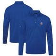 thumbnail image 1 of Men's Levelwear Royal New York Islanders Heron Insignia Core Quarter-Zip Jacket, 1 of 3