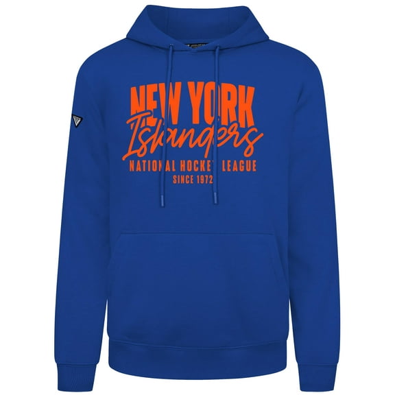 Men's Levelwear  Royal New York Islanders Podium Response Pullover Hoodie