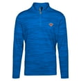 thumbnail image 1 of Men's Levelwear  Royal New York Knicks Gear Insignia Core Quarter-Zip Pullover Top, 1 of 1