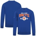 thumbnail image 1 of Men's Levelwear Royal New York Mets Punch Out Pullover Sweatshirt, 1 of 3