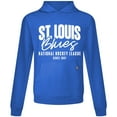 thumbnail image 1 of Men's Levelwear  Royal St. Louis Blues Relay Response Pullover Hoodie, 1 of 1