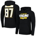 thumbnail image 1 of Men's Levelwear Sidney Crosby Black Pittsburgh Penguins Podium Name & Number Pullover Hoodie, 1 of 3