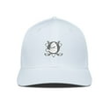 thumbnail image 1 of Men's Levelwear White Anaheim Ducks Rise Slate & Snow Structured Flex Hat, 1 of 2