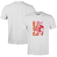 thumbnail image 1 of Men's Levelwear White Atlanta Flames Retro Richmond Netminder T-Shirt, 1 of 3
