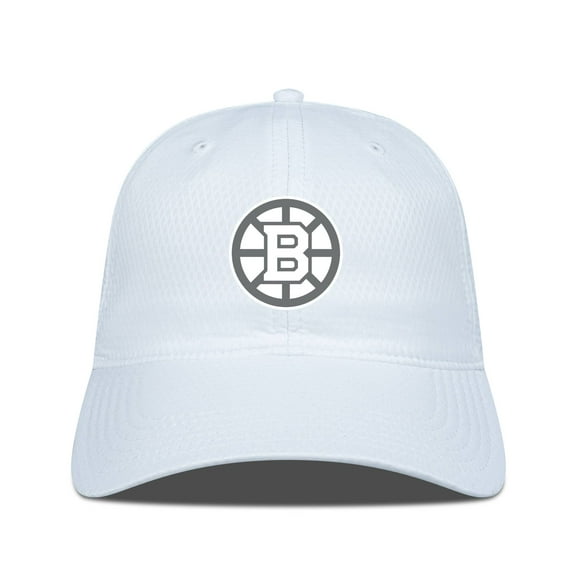Men's Levelwear White Boston Bruins Matrix Slate & Snow Unstructured Adjustable Hat