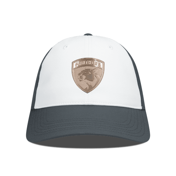 Men's Levelwear White/Charcoal Florida Panthers Endure Copper Insignia Adjustable Hat