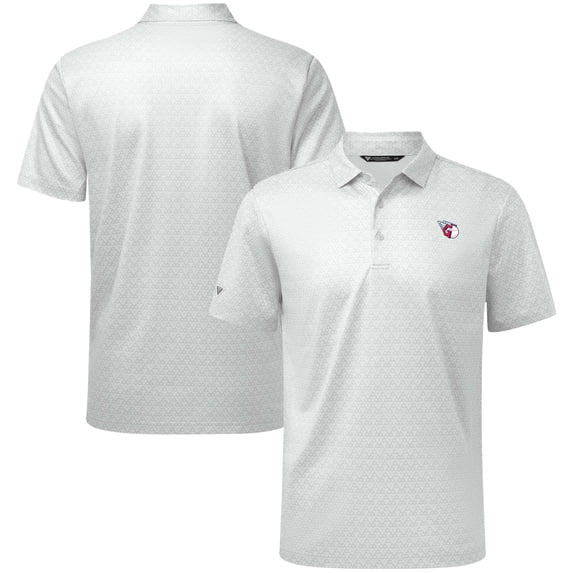 Men's Levelwear White Cleveland Guardians System Insignia Polo