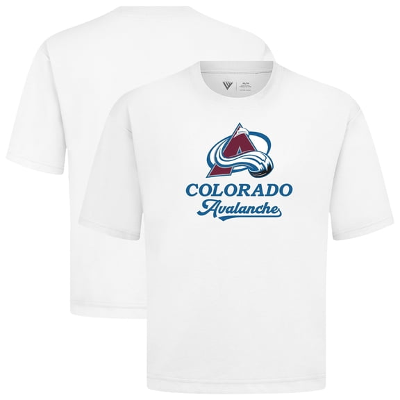 Men's Levelwear  White Colorado Avalanche Team Surge Luxe Signature Knit T-Shirt