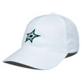 thumbnail image 1 of Men's Levelwear White Dallas Stars Matrix Adjustable Hat, 1 of 4