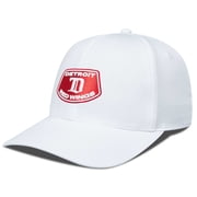 Mens Levelwear White Detroit Red Wings Retro Skylight Zephyr Adjustable Hat