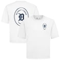 thumbnail image 1 of Men's Levelwear White Detroit Tigers Register Oversized Luxe Signature Knit T-Shirt, 1 of 3