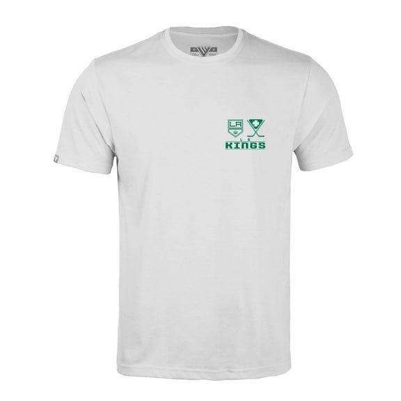 Men's Levelwear White Los Angeles Kings St. Patrick's Day Richmond T-Shirt