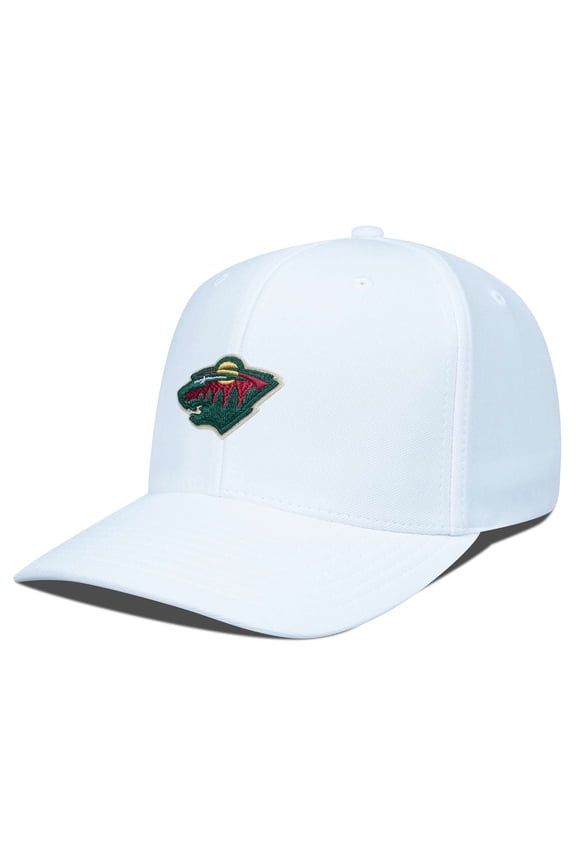Men's Levelwear White Minnesota Wild Fusion Lefty Cap