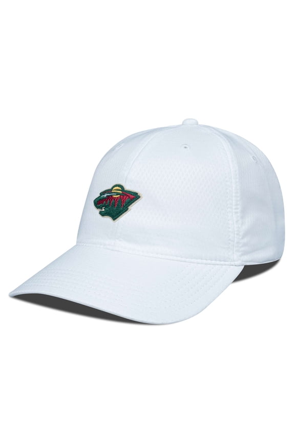 Men's Levelwear White Minnesota Wild Matrix Adjustable Hat
