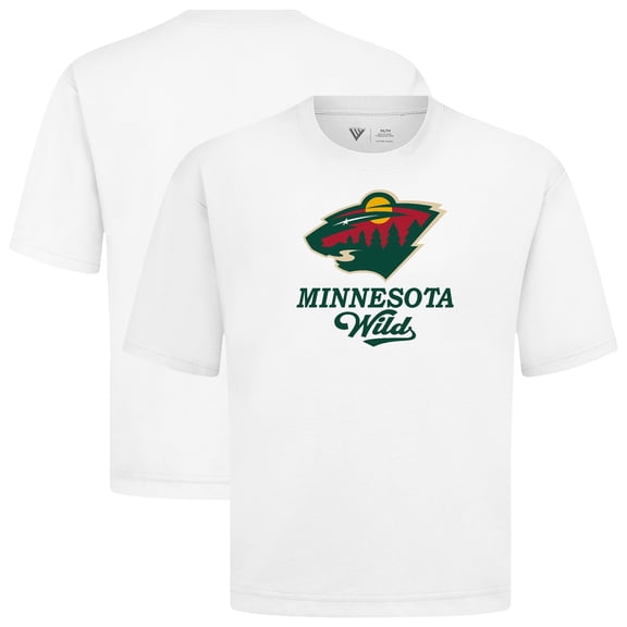Men's Levelwear White Minnesota Wild Team Surge Luxe Signature Knit T-Shirt