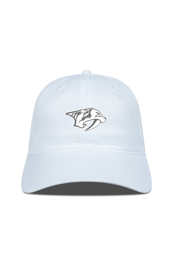 Men's Levelwear White Nashville Predators Matrix Slate & Snow Unstructured Adjustable Hat