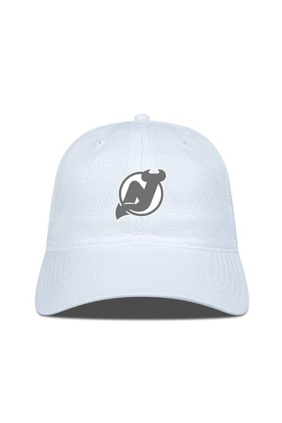 Men's Levelwear White New Jersey Devils Matrix Slate & Snow Unstructured Adjustable Hat