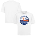 thumbnail image 1 of Men's Levelwear White New York Mets Spring Training Badge Luxe Signature Knit T-Shirt, 1 of 3