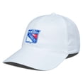 thumbnail image 1 of Men's Levelwear White New York Rangers Matrix Adjustable Hat, 1 of 4