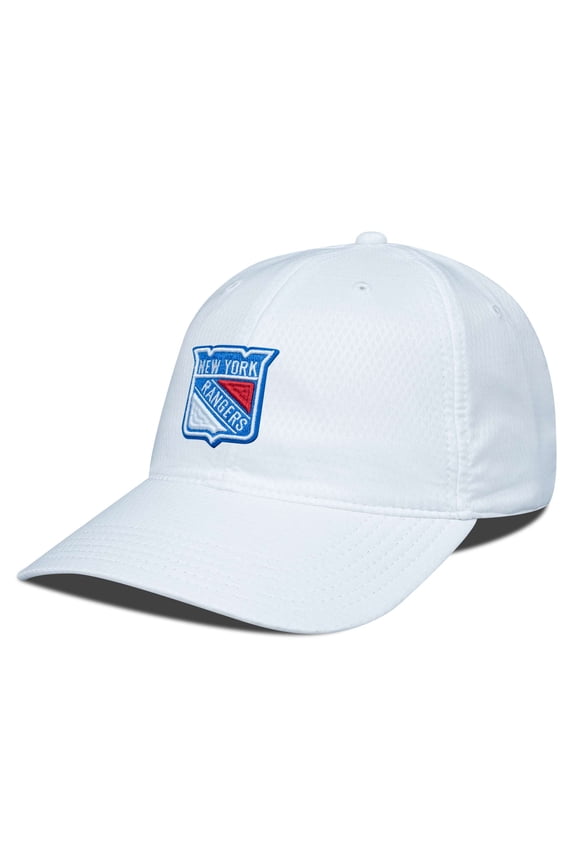 Men's Levelwear White New York Rangers Matrix Adjustable Hat