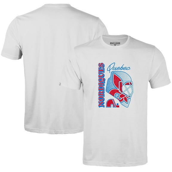 Men's Levelwear White Quebec Nordiques Retro Richmond Netminder T-Shirt