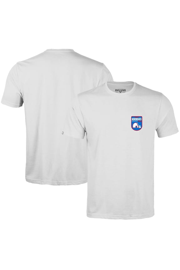 Men's Levelwear White Quebec Nordiques Retro Richmond T-Shirt