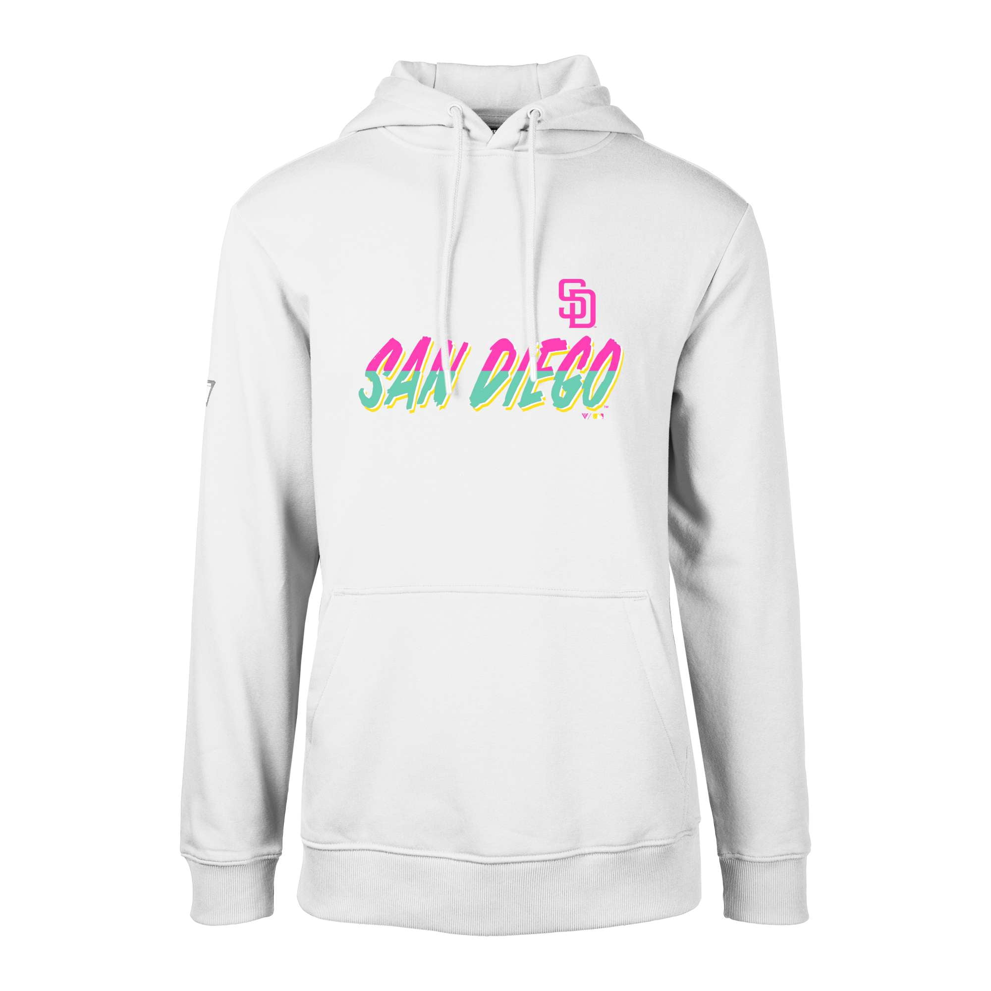 Men's Levelwear White San Diego Padres City Connect Podium Core Logo