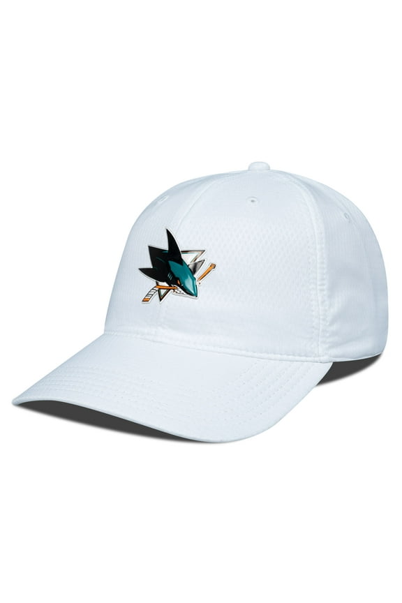 Men's Levelwear White San Jose Sharks Matrix Adjustable Hat
