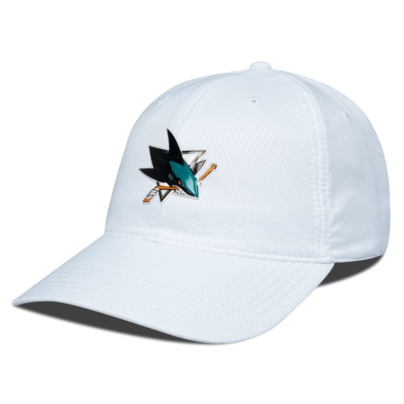 Men's Levelwear White San Jose Sharks Matrix Adjustable Hat