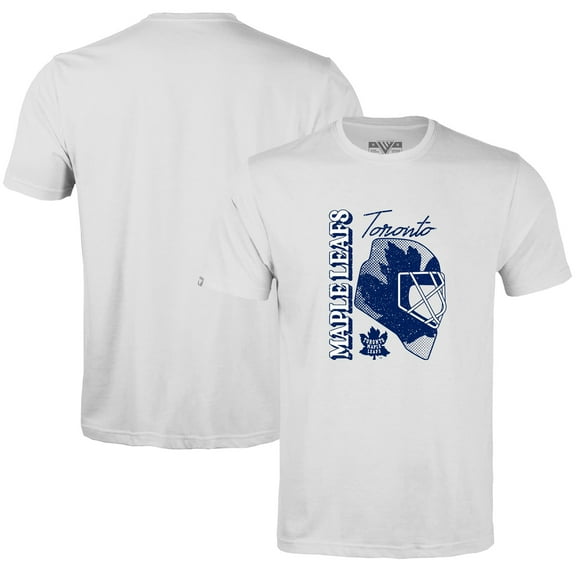 Men's Levelwear White Toronto Maple Leafs Retro Richmond Netminder T-Shirt