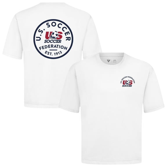 Men's Levelwear White USMNT Luxe Signature Knit Transit T-Shirt