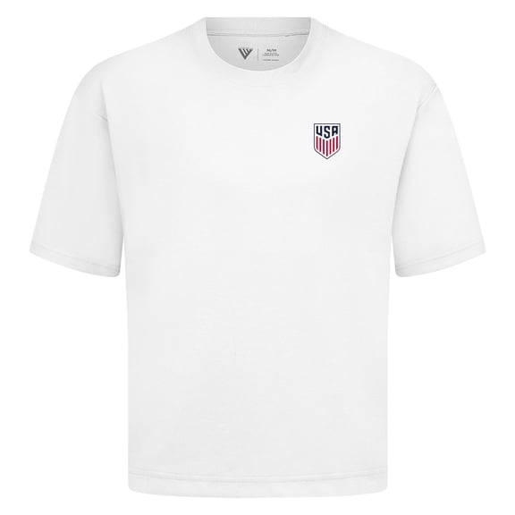 Men's Levelwear White USMNT Luxe Signature T-Shirt