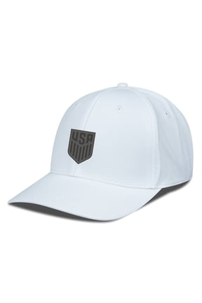 Men's Levelwear White USMNT Rise Flex Hat