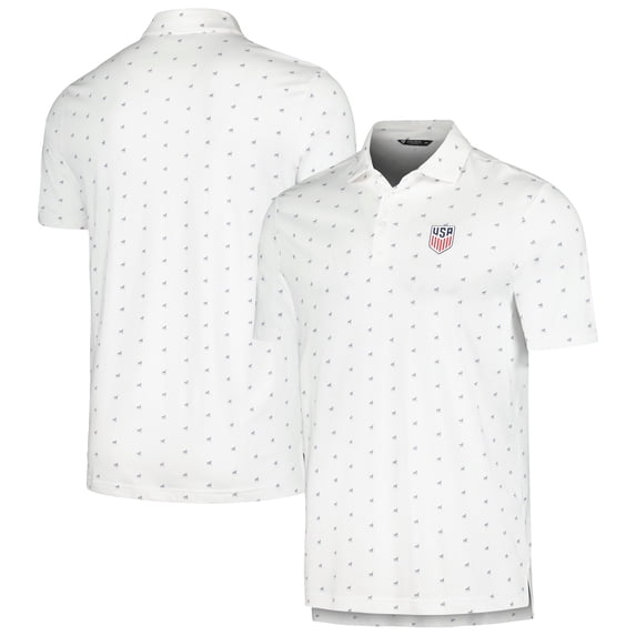 Men's Levelwear White USMNT Rover Polo