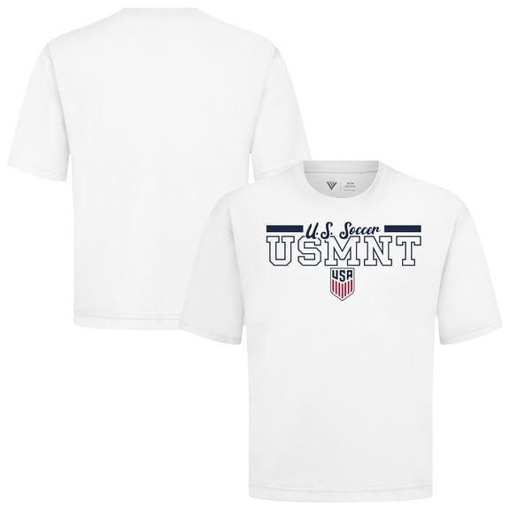 Men's Levelwear White USMNT Vanguard Luxe Signature T-Shirt