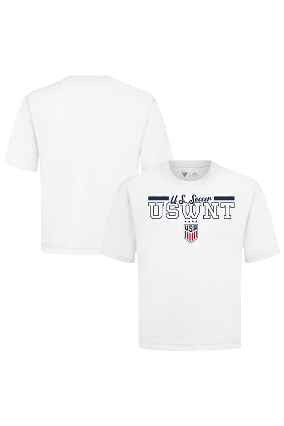 Men's Levelwear White USWNT Vanguard Luxe Signature T-Shirt