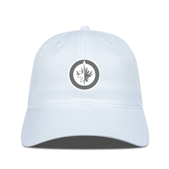 Men's Levelwear White Winnipeg Jets Matrix Slate & Snow Unstructured Adjustable Hat
