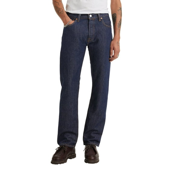 Levi's Men's 501 Original Prewashed Regular Straight Leg Jeans - 00501-0697 40W x 34L