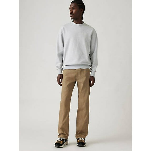 Levi's Men's 501&Reg; Original Shrink-To-Fit&Trade; Straight Rigid Denim Jeans Beige 36W x 32L US