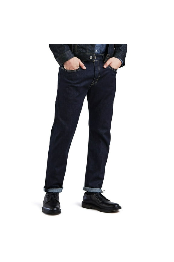 Men's Levi's 502 Regular Taper-Fit Stretch Jeans Dark Hollow