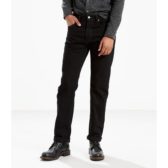 Men's Levi's® 505™ Regular Fit Jeans Color: Black Size: 30X30