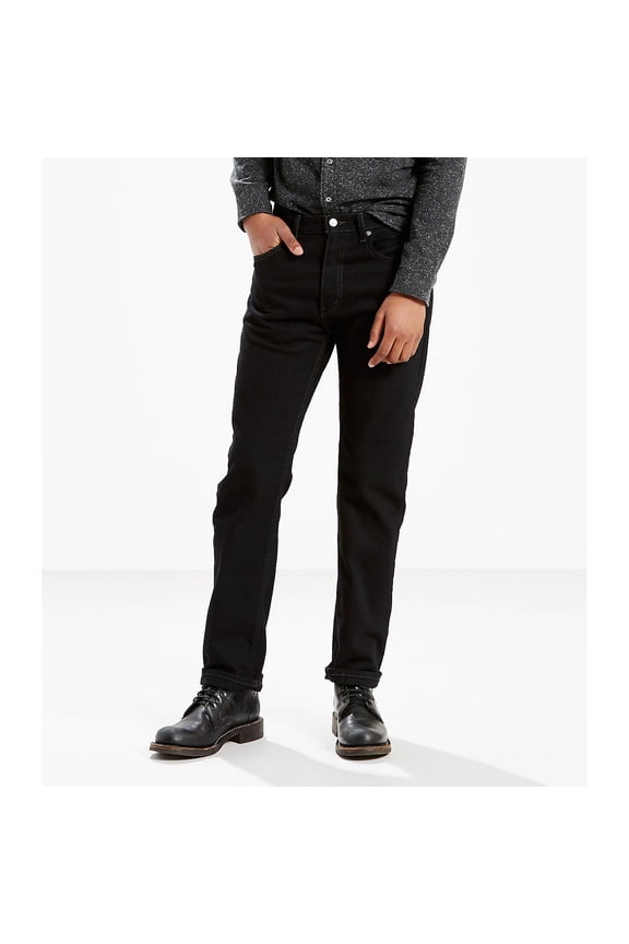 Men's Levi's® 505™ Regular Fit Jeans Color: Black Size: 30X30